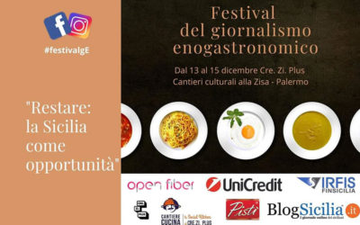 Festival del giornalismo enogastronomico Sicilia