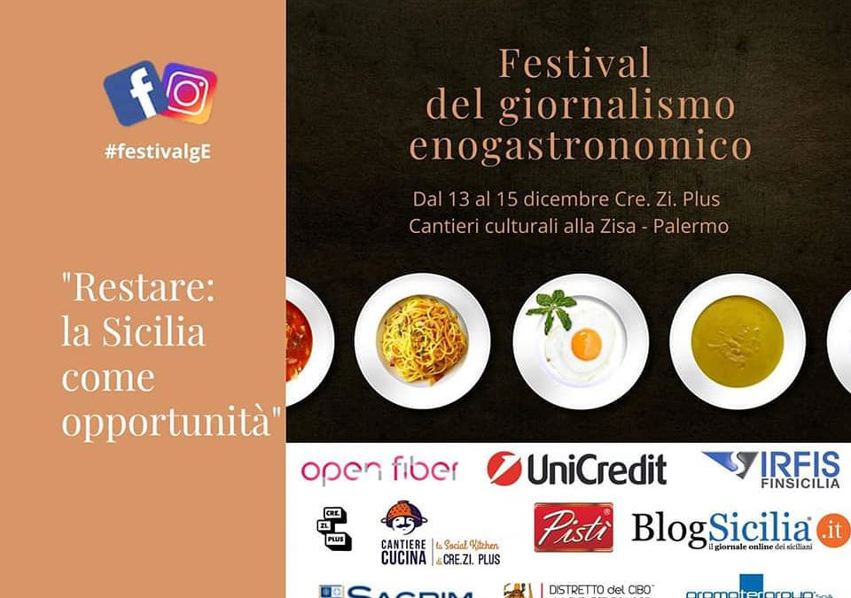 Festival del giornalismo enogastronomico Sicilia